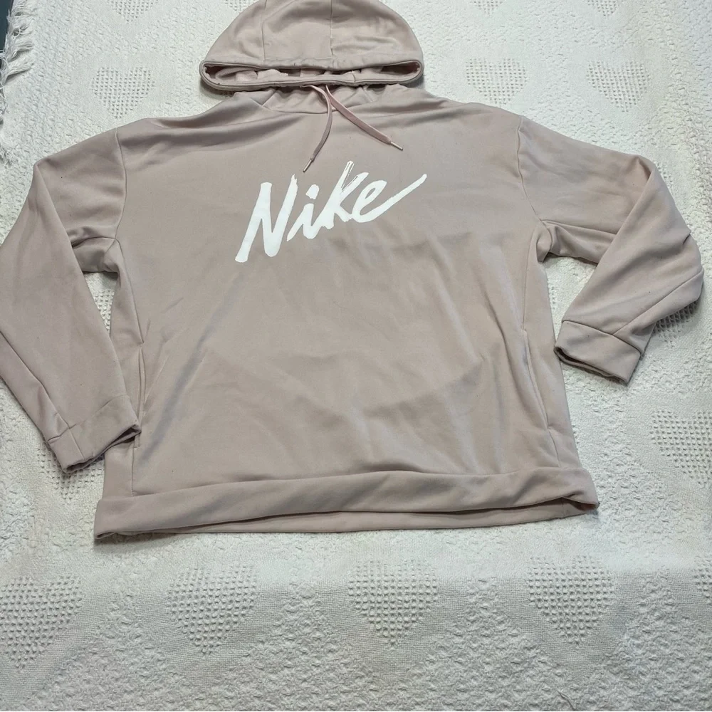 Nike Dusty Pink Hoodie (L)